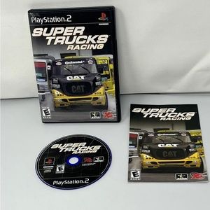 Super Trucks Racing (Sony PlayStation 2, 2003) COMPLETE WITH MANUAL AND TESTED